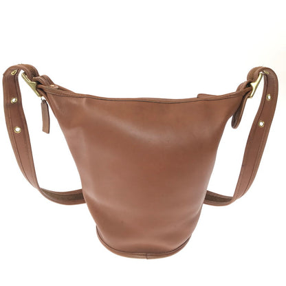 【中古品】【レディース】 COACH コーチ SHOULDER BAG M61-9953 バケツ型 ショルダーバッグ カバン 188-260510-na-15-tagh カラー：ブラウン 万代Net店