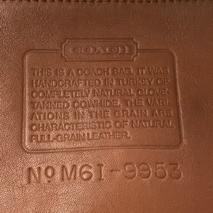 【中古品】【レディース】 COACH コーチ SHOULDER BAG M61-9953 バケツ型 ショルダーバッグ カバン 188-260510-na-15-tagh カラー：ブラウン 万代Net店