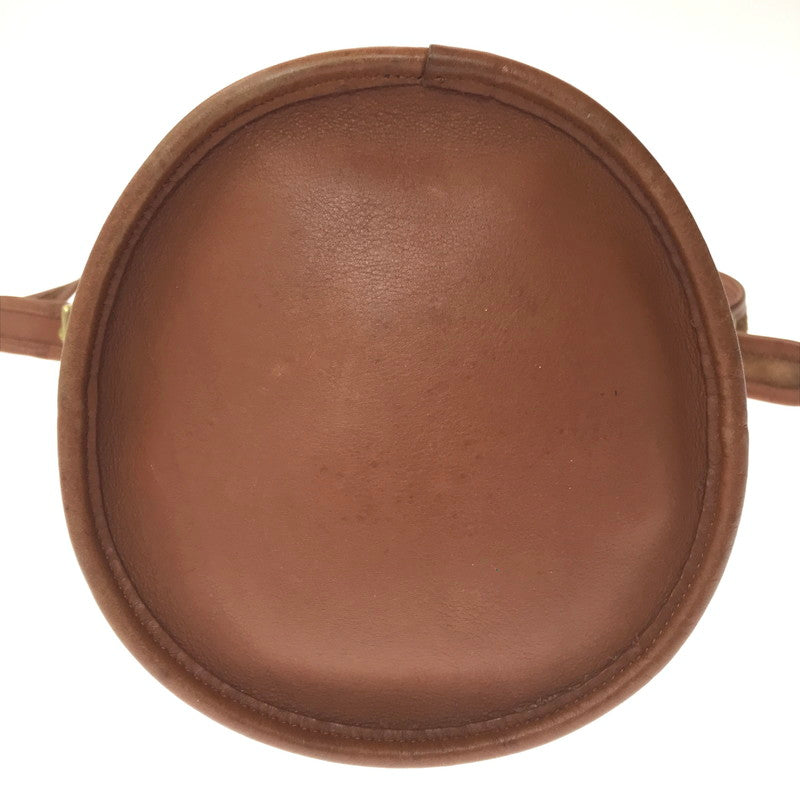 【中古品】【レディース】 COACH コーチ SHOULDER BAG M61-9953 バケツ型 ショルダーバッグ カバン 188-260510-na-15-tagh カラー：ブラウン 万代Net店