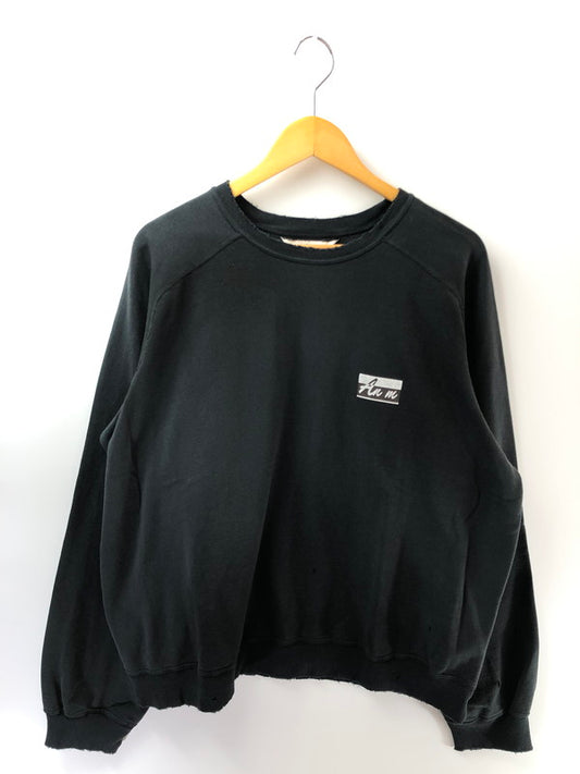【中古美品】【メンズ】 ANCELLM アンセルム LIGHT LOOP SWEAT SHIRT ANC-CT150 ライト ループ スウェットシャツ トレーナー 140-260422-na-12-tagh サイズ：1 カラー：ブラック 万代Net店