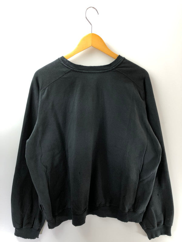 【中古美品】【メンズ】 ANCELLM アンセルム LIGHT LOOP SWEAT SHIRT ANC-CT150 ライト ループ スウェットシャツ トレーナー 140-260422-na-12-tagh サイズ：1 カラー：ブラック 万代Net店