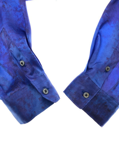 【中古美品】【メンズ】 SHINYA KOZUKA シンヤコズカ 2601SK69 FLOWY SHIRT フロウィー シャツ 長袖シャツ 140-260423-na-11-tagh サイズ：M カラー：BLUE PALETTE 万代Net店