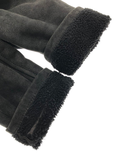 【現状渡し品】【メンズ】 KENZO HOMME ケンゾー LEATHER MOUTON COAT レザー ムートンコート アウター 141-260423-na-08-tagh サイズ：XXL カラー：ブラック 万代Net店