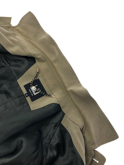 【現状渡し品】【メンズ】 DUNHILL ダンヒル SHORT SOUTIEN COLLAR COAT ショート丈 ステンカラーコート イタリア製 ライトアウター 141-260423-na-15-tagh サイズ：M カラー：カーキ系 万代Net店