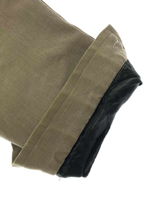 【現状渡し品】【メンズ】 DUNHILL ダンヒル SHORT SOUTIEN COLLAR COAT ショート丈 ステンカラーコート イタリア製 ライトアウター 141-260423-na-15-tagh サイズ：M カラー：カーキ系 万代Net店