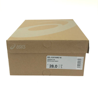 【中古美品】【メンズ】 ASICS アシックス GEL-KAYANO 14 1203A537 ゲル カヤノ スニーカー 靴 162-260424-rt-11-tagh サイズ：28cm US10 カラー：ホワイト系 万代Net店