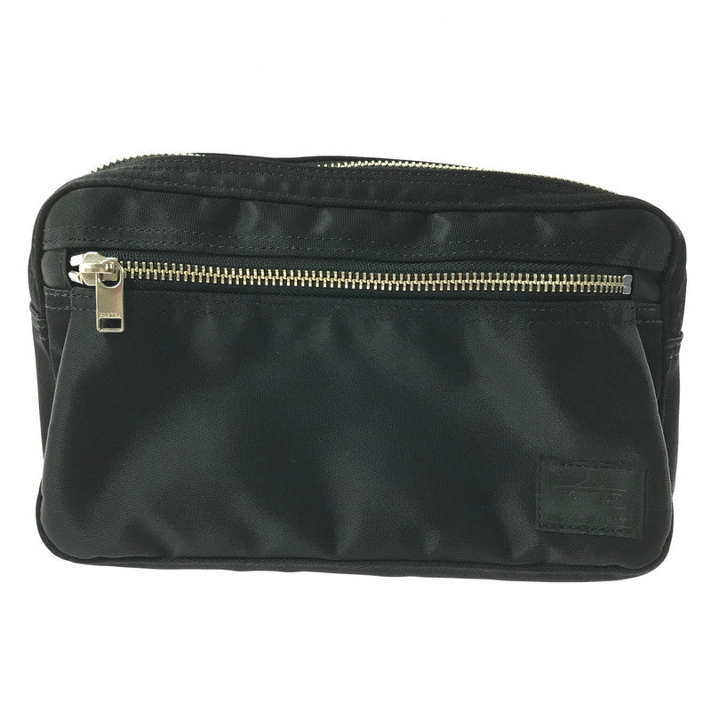 【中古品】【メンズ】 PORTER ポーター WAIST BAG ウエストバッグ カバン 188-260503-na-08-tagh カラー：ブラック 万代Net店