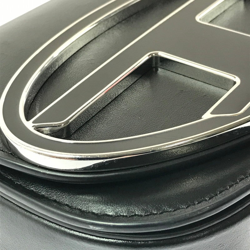 【中古品】【レディース】 DIESEL ディーゼル OVAL-D LOGO 2WAY SHOULDER BAG X08396 オーバルD 2WAYショルダーバッグ ハンドバッグ カバン 188-260503-na-06-tagh カラー：ブラック 万代Net店