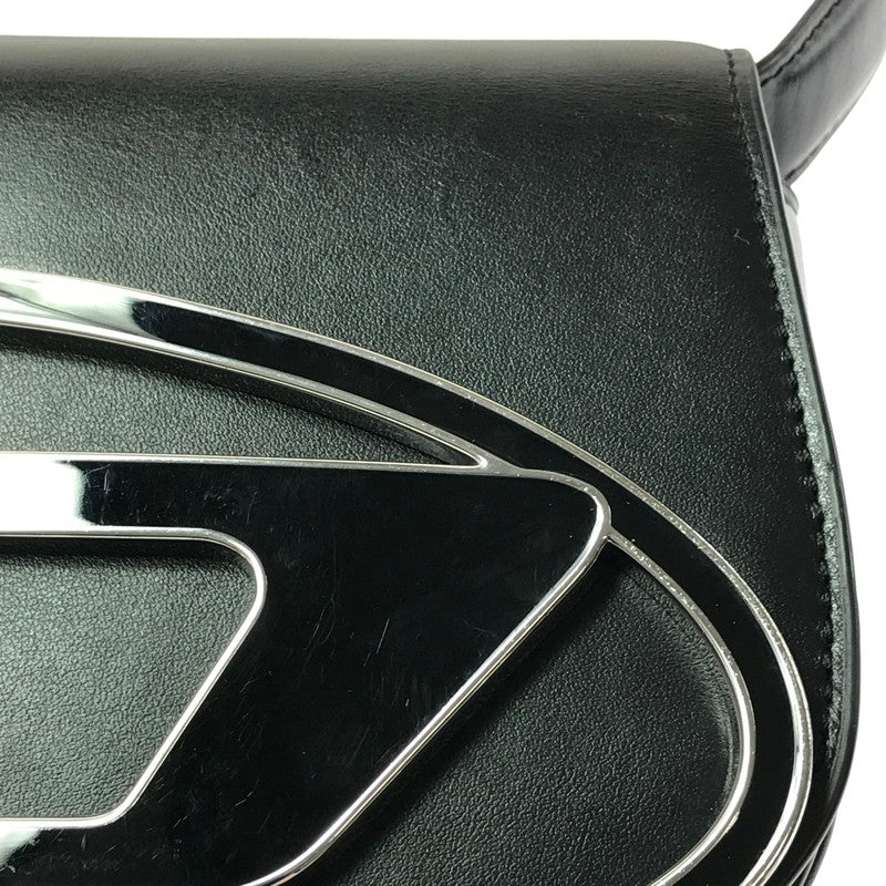 【中古品】【レディース】 DIESEL ディーゼル OVAL-D LOGO 2WAY SHOULDER BAG X08396 オーバルD 2WAYショルダーバッグ ハンドバッグ カバン 188-260503-na-06-tagh カラー：ブラック 万代Net店