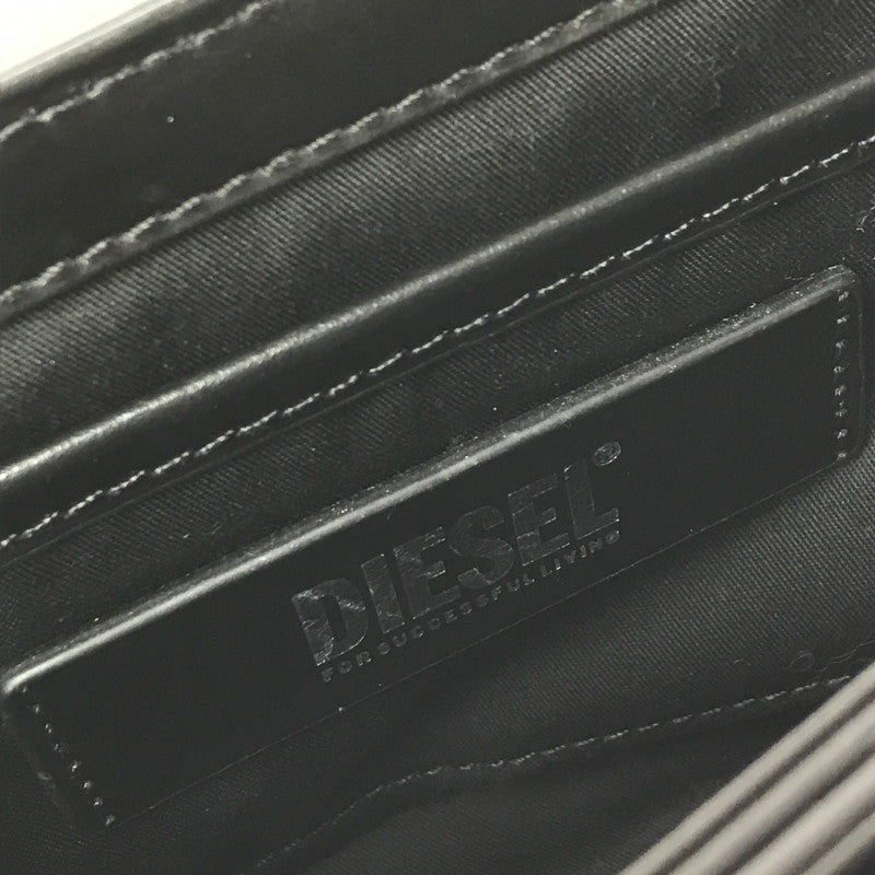 【中古品】【レディース】 DIESEL ディーゼル OVAL-D LOGO 2WAY SHOULDER BAG X08396 オーバルD 2WAYショルダーバッグ ハンドバッグ カバン 188-260503-na-06-tagh カラー：ブラック 万代Net店