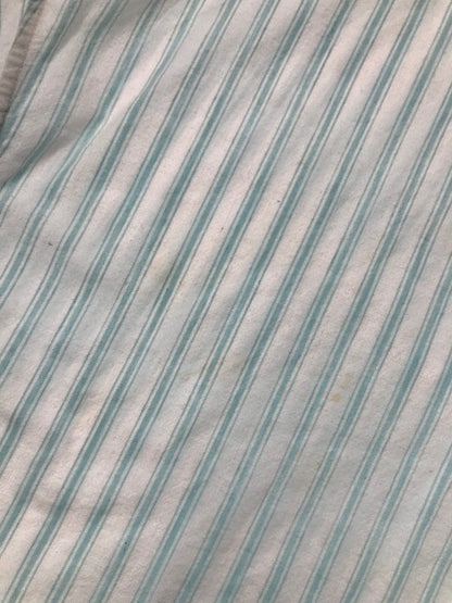 【中古品】【メンズ】 BROOKS BROTHERS ブルックス ブラザーズ S/S BD STRIPE SHIRT USA製 ショートスリーブ ストライプ シャツ 半袖シャツ トップス 146-260510-rt-19-tag サイズ：16.5 カラー：ホワイト 万代Net店