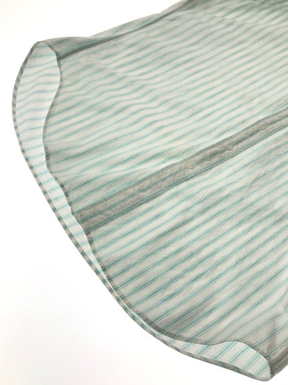 【中古品】【メンズ】 BROOKS BROTHERS ブルックス ブラザーズ S/S BD STRIPE SHIRT USA製 ショートスリーブ ストライプ シャツ 半袖シャツ トップス 146-260510-rt-19-tag サイズ：16.5 カラー：ホワイト 万代Net店