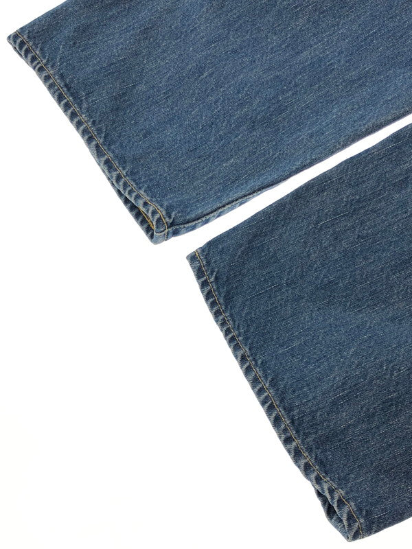 【中古品】【メンズ】 A.PRESSE ア プレッセ WASHED DENIM WIDE PANTS AP-4002 ウォッシュド デニム ワイドパンツ ボトムス 151-260422-na-20-tagh サイズ：38 カラー：インディゴ 万代Net店