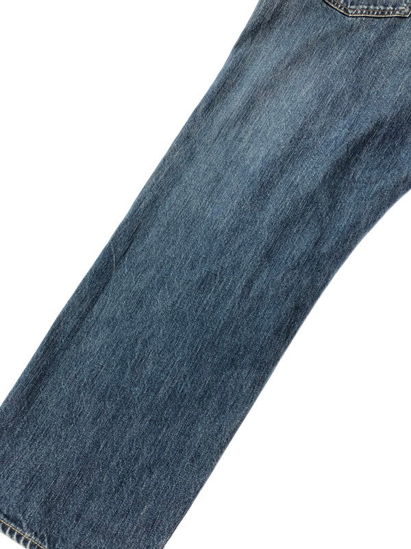 【中古品】【メンズ】 A.PRESSE ア プレッセ WASHED DENIM WIDE PANTS AP-4002 ウォッシュド デニム ワイドパンツ ボトムス 151-260422-na-20-tagh サイズ：38 カラー：インディゴ 万代Net店
