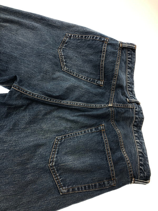 【中古品】【メンズ】 A.PRESSE ア プレッセ WASHED DENIM WIDE PANTS AP-4002 ウォッシュド デニム ワイドパンツ ボトムス 151-260422-na-20-tagh サイズ：38 カラー：インディゴ 万代Net店