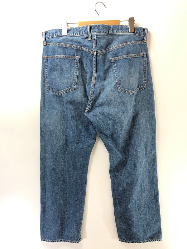 【中古品】【メンズ】 A.PRESSE ア プレッセ WASHED DENIM WIDE PANTS AP-4002 ウォッシュド デニム ワイドパンツ ボトムス 151-260422-na-20-tagh サイズ：38 カラー：インディゴ 万代Net店