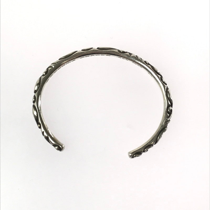 【中古品】【メンズ】 CHROME HEARTS クロムハーツ SV925 SCROLL BANGLE スクロール バングル アクセサリー 190-260502-na-02-tag カラー：シルバー 万代Net店