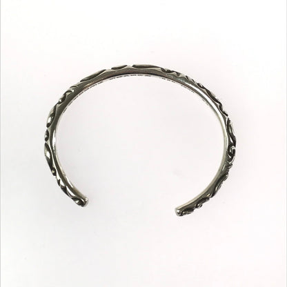 【中古品】【メンズ】 CHROME HEARTS クロムハーツ SV925 SCROLL BANGLE スクロール バングル アクセサリー 190-260502-na-02-tag カラー：シルバー 万代Net店