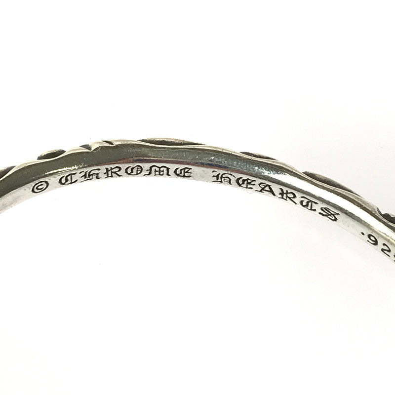 【中古品】【メンズ】 CHROME HEARTS クロムハーツ SV925 SCROLL BANGLE スクロール バングル アクセサリー 190-260502-na-02-tag カラー：シルバー 万代Net店