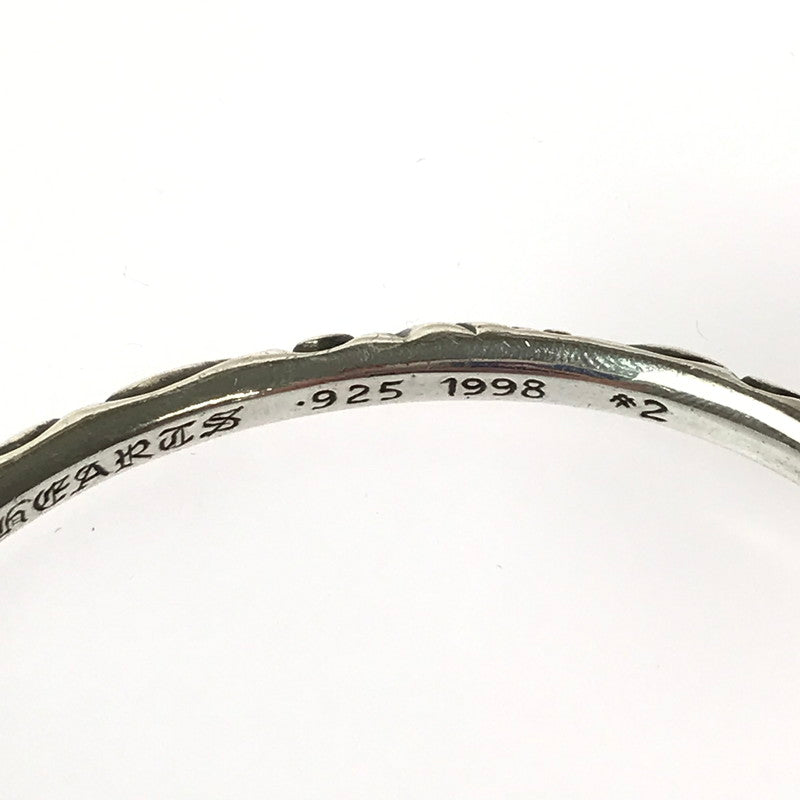 【中古品】【メンズ】 CHROME HEARTS クロムハーツ SV925 SCROLL BANGLE スクロール バングル アクセサリー 190-260502-na-02-tag カラー：シルバー 万代Net店