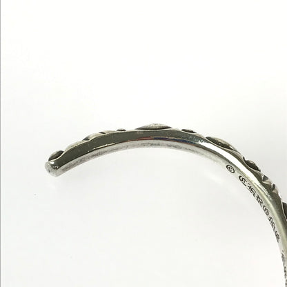 【中古品】【メンズ】 CHROME HEARTS クロムハーツ SV925 SCROLL BANGLE スクロール バングル アクセサリー 190-260502-na-02-tag カラー：シルバー 万代Net店