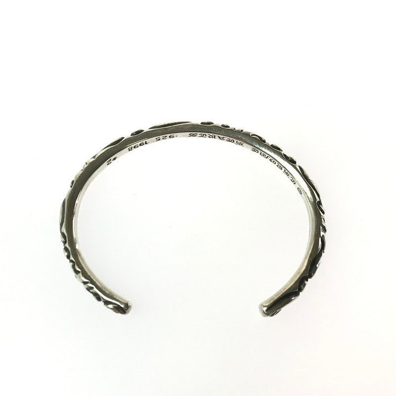 【中古品】【メンズ】 CHROME HEARTS クロムハーツ SV925 SCROLL BANGLE スクロール バングル アクセサリー 190-260502-na-02-tag カラー：シルバー 万代Net店