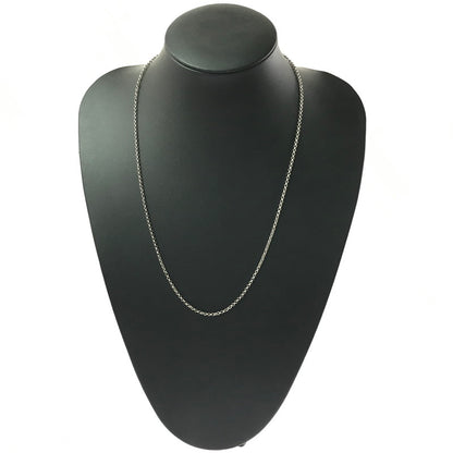 【中古品】【メンズ】 CHROME HEARTS クロムハーツ SV925 NECKCHAIN 24INCH ネックレスチェーン アクセサリー 190-260502-na-05-tag カラー：シルバー 万代Net店