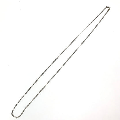 【中古品】【メンズ】 CHROME HEARTS クロムハーツ SV925 NECKCHAIN 24INCH ネックレスチェーン アクセサリー 190-260502-na-05-tag カラー：シルバー 万代Net店
