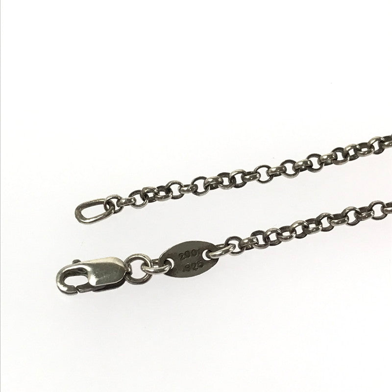 【中古品】【メンズ】 CHROME HEARTS クロムハーツ SV925 NECKCHAIN 24INCH ネックレスチェーン アクセサリー 190-260502-na-05-tag カラー：シルバー 万代Net店