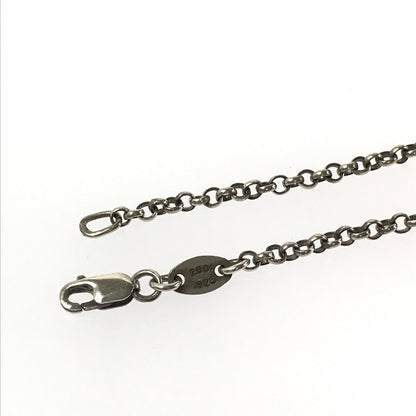 【中古品】【メンズ】 CHROME HEARTS クロムハーツ SV925 NECKCHAIN 24INCH ネックレスチェーン アクセサリー 190-260502-na-05-tag カラー：シルバー 万代Net店