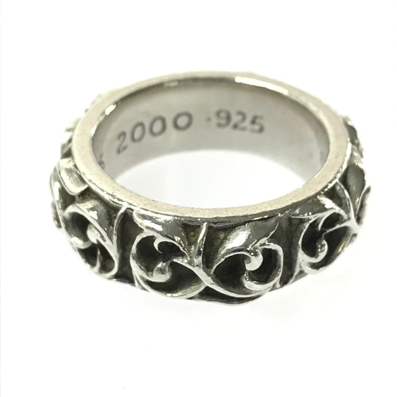 【中古品】【メンズ】 CHROME HEARTS クロムハーツ SV925 ETERNITY VINE BAND RING エタニティー ヴァイン バンド リング 指輪 アクセサリー 190-260502-na-04-tag カラー：シルバー 万代Net店