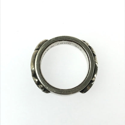 【中古品】【メンズ】 CHROME HEARTS クロムハーツ SV925 DOUBLE NARROW VINE BAND RING ダブル ナロー ヴァイン バンド リング 指輪 アクセサリー 190-260502-na-03-tag カラー：シルバー 万代Net店