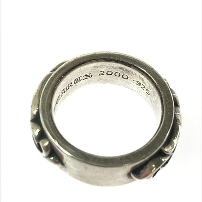 【中古品】【メンズ】 CHROME HEARTS クロムハーツ SV925 DOUBLE NARROW VINE BAND RING ダブル ナロー ヴァイン バンド リング 指輪 アクセサリー 190-260502-na-03-tag カラー：シルバー 万代Net店