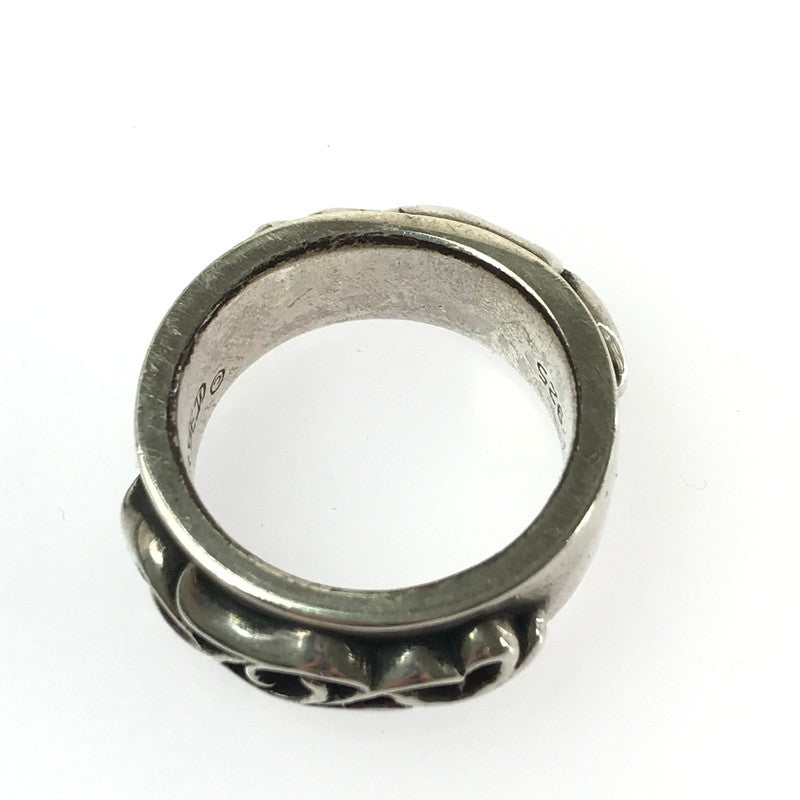 【中古品】【メンズ】 CHROME HEARTS クロムハーツ SV925 DOUBLE NARROW VINE BAND RING ダブル ナロー ヴァイン バンド リング 指輪 アクセサリー 190-260502-na-03-tag カラー：シルバー 万代Net店