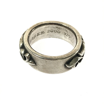 【中古品】【メンズ】 CHROME HEARTS クロムハーツ SV925 DOUBLE NARROW VINE BAND RING ダブル ナロー ヴァイン バンド リング 指輪 アクセサリー 190-260502-na-03-tag カラー：シルバー 万代Net店
