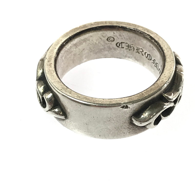 【中古品】【メンズ】 CHROME HEARTS クロムハーツ SV925 DOUBLE NARROW VINE BAND RING ダブル ナロー ヴァイン バンド リング 指輪 アクセサリー 190-260502-na-03-tag カラー：シルバー 万代Net店