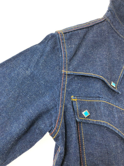 【中古品】【メンズ】 RED MOON レッドムーン TURQUOISE BUTTON DENIM WESTERN SHIRT ターコイズボタン デニムウエスタンシャツ 145-260426-rt-06-tagh サイズ：2 カラー：インディゴ 万代Net店