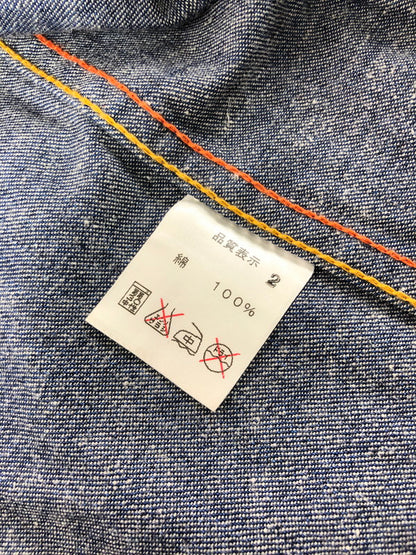 【中古品】【メンズ】 RED MOON レッドムーン TURQUOISE BUTTON DENIM WESTERN SHIRT ターコイズボタン デニムウエスタンシャツ 145-260426-rt-06-tagh サイズ：2 カラー：インディゴ 万代Net店