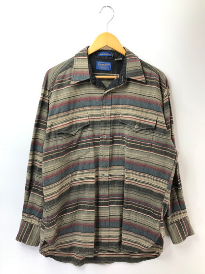 【現状渡し品】【メンズ】 PENDLETON HIGH GRADE WESTERN WEAR ペンドルトン ハイグレード ウエスタン ウェア 90's～ BOARD SHIRT 90年代～ ボード シャツ トップス 146-260425-rt-11-tagh サイズ：L カラー：マルチカラー 万代Net店