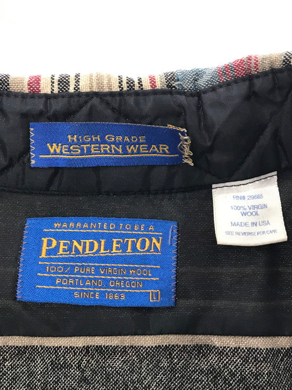 【現状渡し品】【メンズ】 PENDLETON HIGH GRADE WESTERN WEAR ペンドルトン ハイグレード ウエスタン ウェア 90's～ BOARD SHIRT 90年代～ ボード シャツ トップス 146-260425-rt-11-tagh サイズ：L カラー：マルチカラー 万代Net店