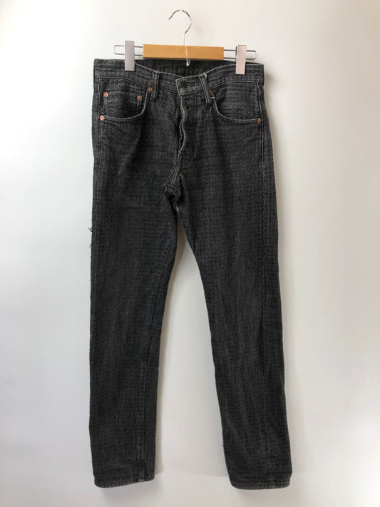 【中古品】【メンズ】 STUDIO D'ARTISAN ステュディオ ダ・ルチザン SASHIKO DENIM JEANS D1854 サシコ デニム ジーンズ ボトムス 156-260426-rt-18-tagh サイズ：31 カラー：グレー 万代Net店
