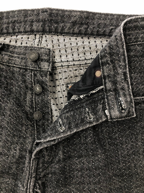 【中古品】【メンズ】 STUDIO D'ARTISAN ステュディオ ダ・ルチザン SASHIKO DENIM JEANS D1854 サシコ デニム ジーンズ ボトムス 156-260426-rt-18-tagh サイズ：31 カラー：グレー 万代Net店