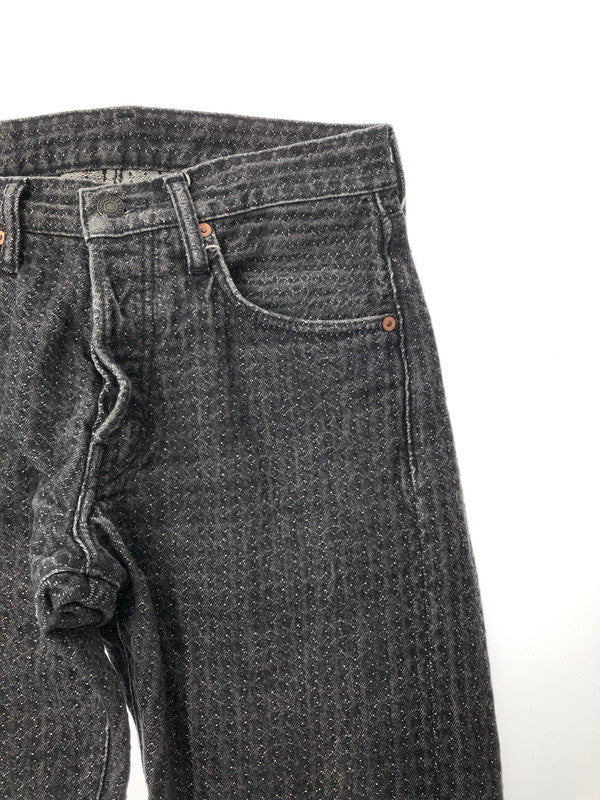 【中古品】【メンズ】 STUDIO D'ARTISAN ステュディオ ダ・ルチザン SASHIKO DENIM JEANS D1854 サシコ デニム ジーンズ ボトムス 156-260426-rt-18-tagh サイズ：31 カラー：グレー 万代Net店