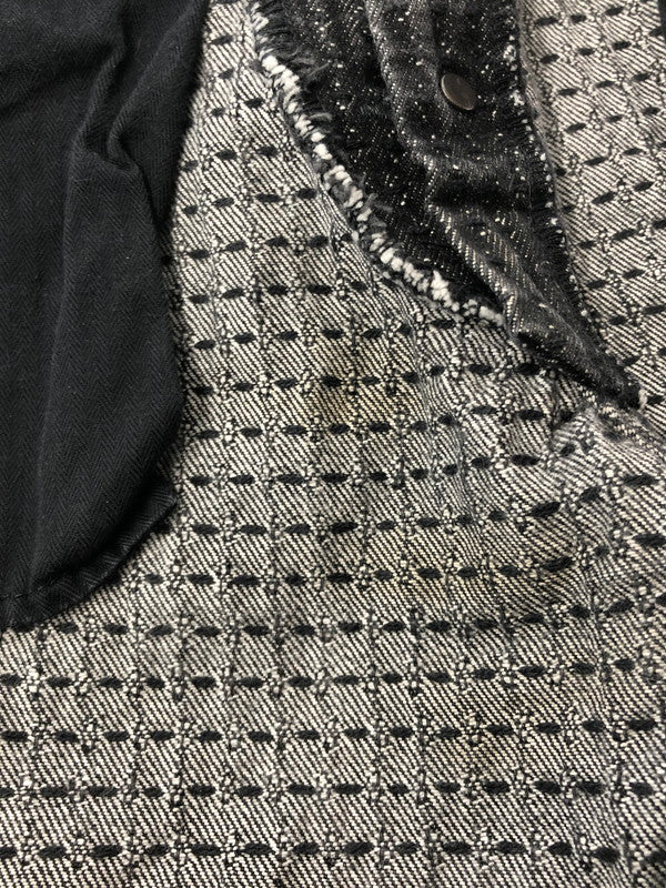 【中古品】【メンズ】 STUDIO D'ARTISAN ステュディオ ダ・ルチザン SASHIKO DENIM JEANS D1854 サシコ デニム ジーンズ ボトムス 156-260426-rt-18-tagh サイズ：31 カラー：グレー 万代Net店
