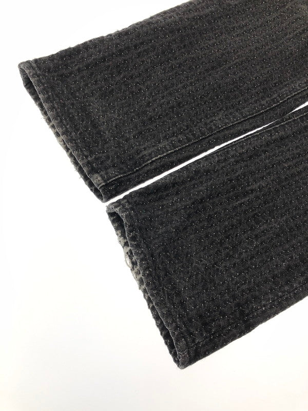 【中古品】【メンズ】 STUDIO D'ARTISAN ステュディオ ダ・ルチザン SASHIKO DENIM JEANS D1854 サシコ デニム ジーンズ ボトムス 156-260426-rt-18-tagh サイズ：31 カラー：グレー 万代Net店