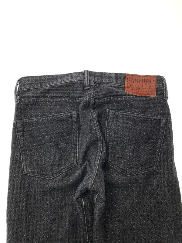 【中古品】【メンズ】 STUDIO D'ARTISAN ステュディオ ダ・ルチザン SASHIKO DENIM JEANS D1854 サシコ デニム ジーンズ ボトムス 156-260426-rt-18-tagh サイズ：31 カラー：グレー 万代Net店