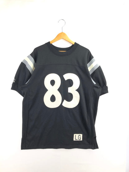 【中古品】【メンズ】 STARTER スターター 00's NUMBERING FOOTBALL T-SHIRT 2000年代 ナンバリング フットボール Tシャツ トップス 146-260505-rt-03-tag サイズ：L カラー：ブラック 万代Net店