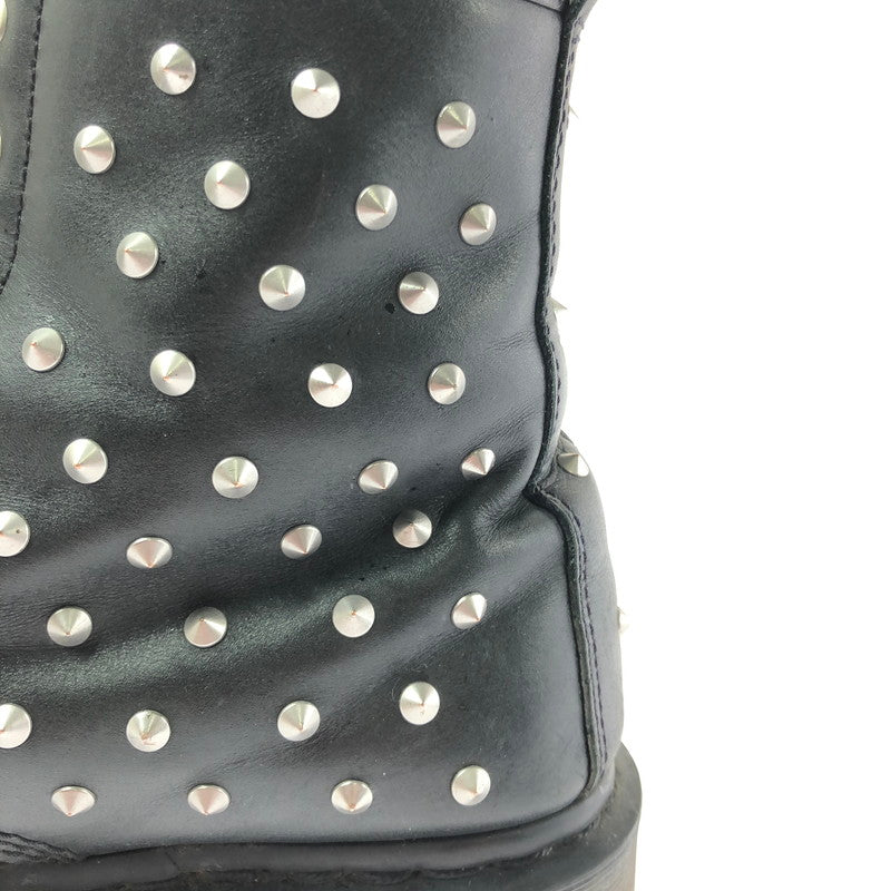 【中古品】【メンズ】 Dr.Martens ドクターマーチン STUDS 8EYE BOOT スタッズ 8ホール ブーツ 靴 164-260507-na-17-tag サイズ：UK 7 カラー：BLACK 万代Net店