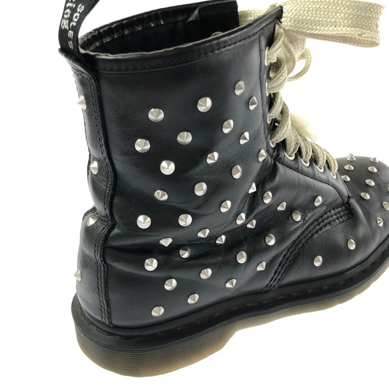 【中古品】【メンズ】 Dr.Martens ドクターマーチン STUDS 8EYE BOOT スタッズ 8ホール ブーツ 靴 164-260507-na-17-tag サイズ：UK 7 カラー：BLACK 万代Net店