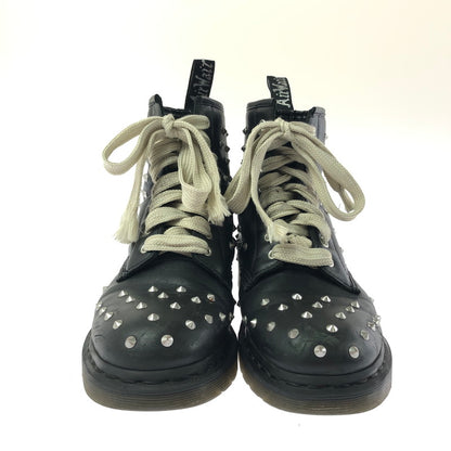 【中古品】【メンズ】 Dr.Martens ドクターマーチン STUDS 8EYE BOOT スタッズ 8ホール ブーツ 靴 164-260507-na-17-tag サイズ：UK 7 カラー：BLACK 万代Net店